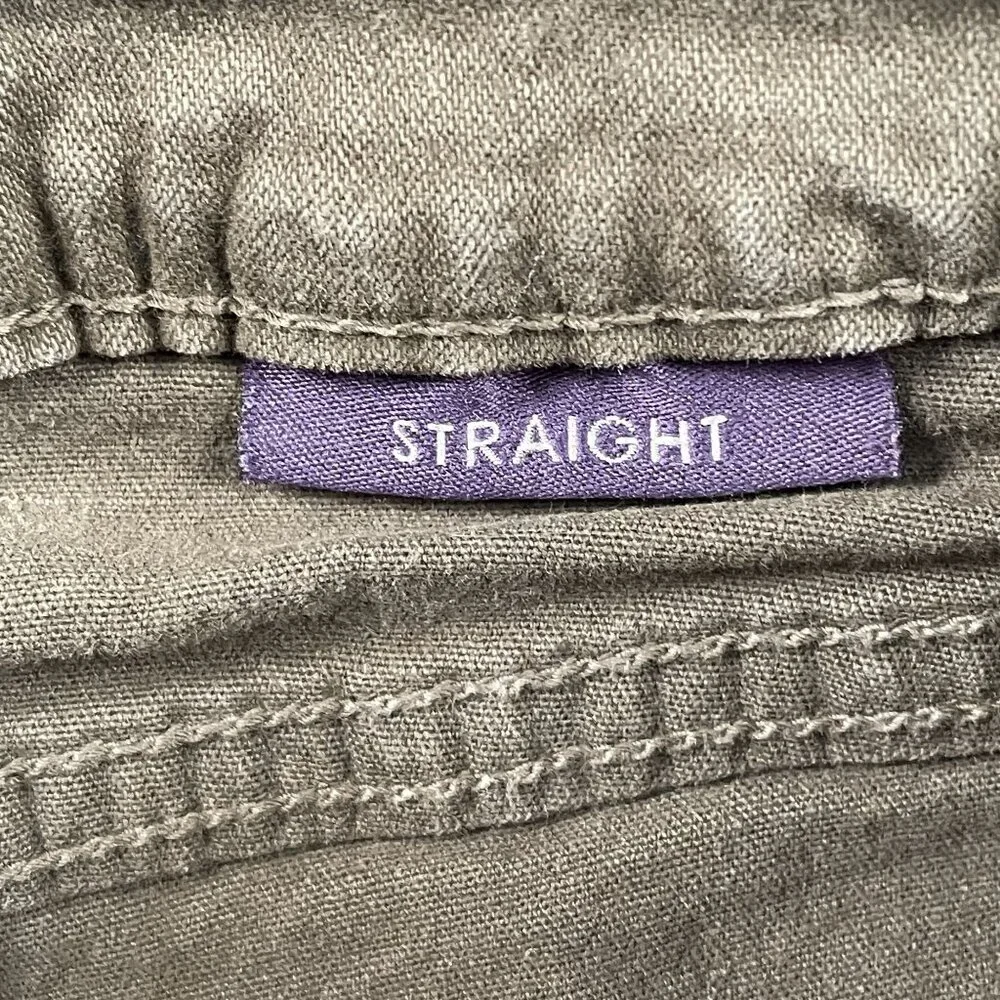 NYDJ Jeans Womens 26 Grey Straight Lift‎ Tuck Technology Denim Made in USA